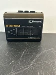 Vintage Emerson Stereo Cassette Player Model No. CS15CS. Fixed Price $20.00.