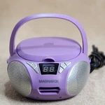 Magnavox MD6922 Purple Portable Cd Player Boombox Compact Digital Audio Works. Fixed Price $35.00.