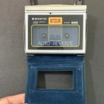 Sanyo M-G90 Portable Cassette Player Auto Reverse Tone Control Silver Black. Fixed Price $50.00.