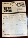 Aiwa DX-N350M DX-N351M DX-N352M DXN350M DXN351M Service Manual **original**. Fixed Price $22.99.