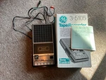 Ge Portable Personal Cassette Tape Recorder 3-5105! Tested!. Fixed Price $24.00.