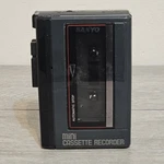 Vintage Sanyo M1012A Mini Cassette Recorder For Parts Only. Fixed Price $15.00.