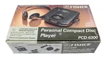 Fisher PCD-6300 Personal Compact Disc Player With Car Kit. Fixed Price $39.99.