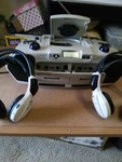 Califone Infared Multimedia Music Maker Plus Cd Radio Cassette Player 2395AV-IR. Fixed Price $44.32.