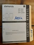 Aiwa XP-260 560 C565 Service Manual Original Repair Book Stereo Cd Player. Fixed Price $19.99.
