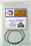 Belts For Toshiba KT-4035 KT-4036 KT-4046 KT-4056 KT-4066 KT-4077 Etc. Walkmans. Fixed Price $11.40.