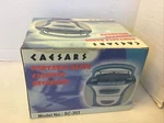 Caesars Atlantic City Promo Portable Cassette Radio SC-303 New In Box Rare. Fixed Price $30.00.