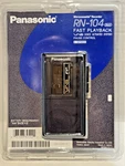 Panasonic RN-104 Microcassette Recorder New In Package. Fixed Price $125.00.