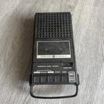 Vtg General Electric Portable Cassette Tape Recorder Player 3-5013A Tested. Fixed Price $15.00.