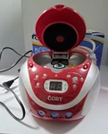 Coby CX-CD241 Portable Player Boombox Am/fm Radio Red W/ Read Descripti. Fixed Price $26.34.