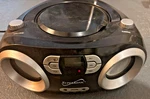 Supersonic Bluetooth Boombox Cd Player Am/fm Radio Usb Input Black SC-509BT. Fixed Price $18.49.