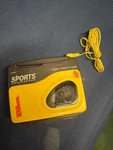 Vintage Wilson Wcs 23 Sports Cassette Player Walkman Tested Working. Fixed Price $65.00.