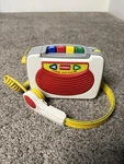 Vintage 1994 Playskool Stereo Tape Player Hipster Cassette With Headphones Works. Fixed Price $48.99.