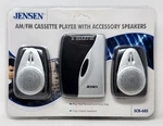 Jensen SCR-68S Am/fm Cassette Player With Accessory Speakers Vintage Sealed. Fixed Price $34.99.