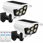 2X 77 Led Solar Pir Motion Sensor Wall Light Outdoor Garden Security Flood Lamps. Fixed Price $17.99.