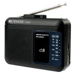 Retekess TR606 Tape Recorder Cassette Player, Am Fm Players, Black. Fixed Price $38.76.