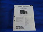 Onkyo DX-F5 Portable Cd Player Service Manual. Fixed Price $24.98.
