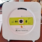 Kecag KC-808 Wall Mounted Cd Player White Bluetooth Fm Radio New Open Box. Fixed Price $36.12.