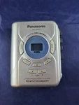 Panasonic RQ-CR07V Stereo Radio Cassette Player Silver Tested Works. Fixed Price $39.99.