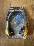 Coby CX-22 Ultra Slimline Am/fm Headphone Radio. Sports. Fcc Approved. 2003. Nip. Fixed Price $12.90.
