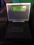 Sony ICF-CD2000 Clock Radio Ca 1988 Am/fm Alarm Tested And Works Rare Item. Fixed Price $99.50.