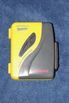 Optimus SCP-95 Sports Am Fm Stereo Radio Cassette Player Testworking Vtg 90S. Fixed Price $20.00.