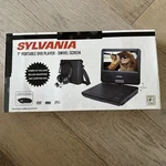 Sylvania SDVD7060- Combo- Black 7" Portable Player Swivel Screen. Fixed Price $59.00.