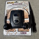 Vintage New Sealed Gpx Cassette Personal Stereo Bass Boost System Portabe C3038. Fixed Price $40.00.