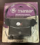 General Electric Max Bass Stereo Cassette Player 3-5464A With Headset. Fixed Price $85.00.