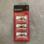 Sony Pack Of 3 MC-60 Tapes Lifelike Voice Minute. Fixed Price $12.99.