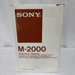 Sony M2000 Microcassette Transcriber W/ Foot Pedal & Headset New *** Tear In Box. Fixed Price $350.99.