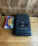 Ge Battery Operated Cassette Recorder 3-5027A & New Sony 60 Minute. Fixed Price $22.00.