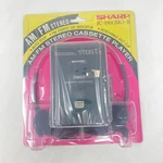 Sharp JC-190 Portable Stereo Cassette Am/fm Radio Player W/headset Nos. Fixed Price $49.99.