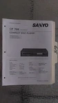Sanyo CP-786 Service Manual Original Repair Book Stereo Cd Player Disc. Fixed Price $25.00.