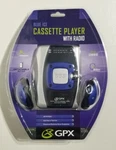 Vintage 1990'S Gpx Blue Ice Am/fm Radio Cassette Player C3127 New. Fixed Price $55.75.