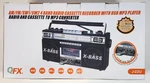 Qfx AM/FM/SW1-SW2 4 Band Radio & Cassette To MP3 Converter Recorder Brand New. Fixed Price $59.99.