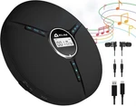 Klim Discman Portable Cd Player With Headphones, Built-in 40 Mm, Black. Fixed Price $53.10.