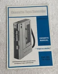 Vintage 1984 Realistic Minisette 14 Cassette Recorder Owner Manual - Excellent. Fixed Price $14.99.