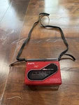 Untested Gpx C3044 Eq Portable Cassette Player/fm Am Radio Red. Fixed Price $12.00.