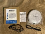 Byron Statics Portable Player Model PCD-220 White Open Box Headphones Usb. Fixed Price $24.99.
