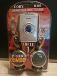 Coby Am/fm Stereo Cassette Player CX-4912 W/ Mini Speakers & Headphones Vintage. Fixed Price $34.95.