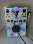 Singing Machine Bluetooth Karaoke System Led Disco Lights Cd+g MP3 SML385UW Look. Fixed Price $28.99.