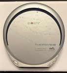 Vtg Sony Cd Walkman D-FJ210 Tv/weather/fm/am. Fixed Price $32.25.
