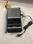 Panasonic Slim Line Portable Cassette Recorder Speaker Ac And Battery RQ-2104. Fixed Price $19.95.