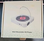 Portable Wall Mountable Bluetooth Cd Player W/remote Control, Black KC-909. Fixed Price $15.00.