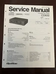Quasar CD832 Compact Disc Player Service Manual Oem Vintage Diagrams Repair. Fixed Price $17.99.
