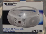 Hamilton Buhl Top Loaded Cd Boom Box Am/fm Analogue Radio Led Display MPC-3030. Fixed Price $62.99.