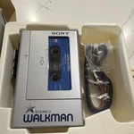 Sony Walkman WM-4 Portable Cassette Player Silver Missing Headphones. Fixed Price $1000.00.