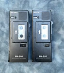 2 Vintage Sony BM-540 Microcassette Recorders * Powers But Wont Play. Fixed Price $25.00.