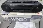 Aiwa CS-WN30 Boombox Stereo Radio Cassette Tape Am/fm Headphone Jack Black. Fixed Price $120.00.